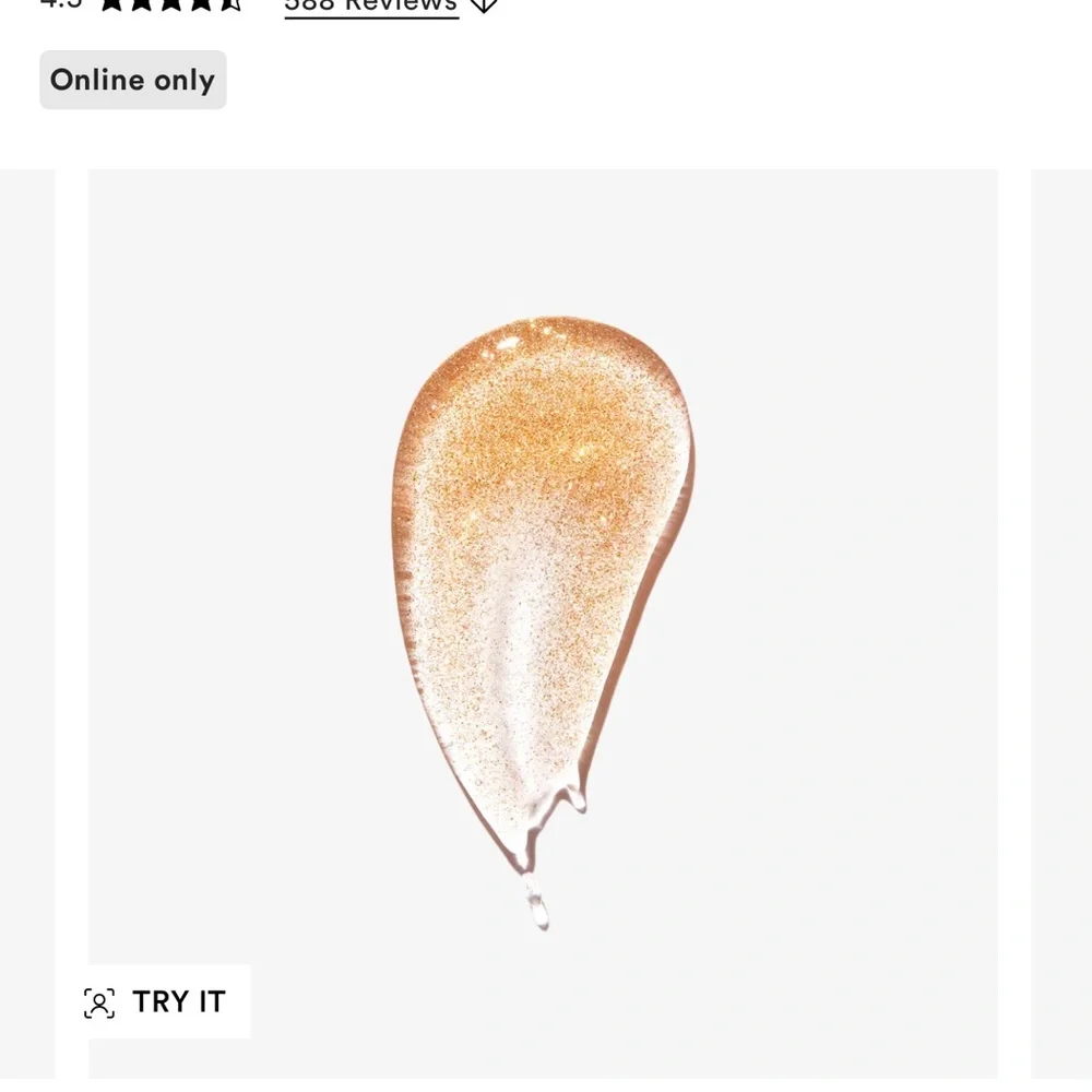 New! Stila Heaven's Dew Gel Lip Oil - galaxy